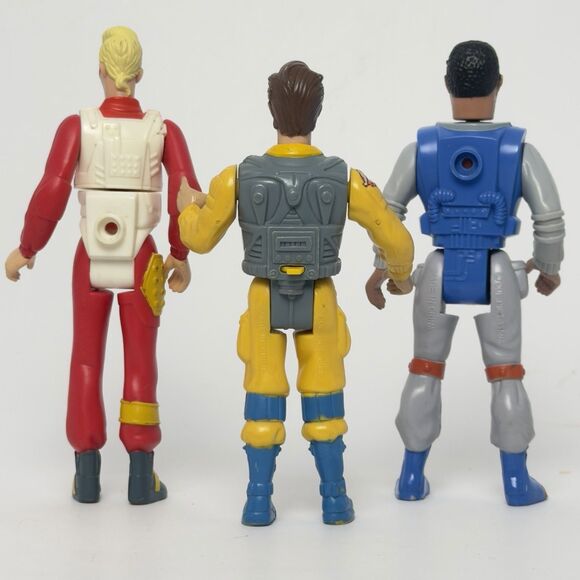 Vintage 1988 Kenner Real Ghostbusters Action Figures Lot 3 Ray Egon Winston - Picture 2 of 3